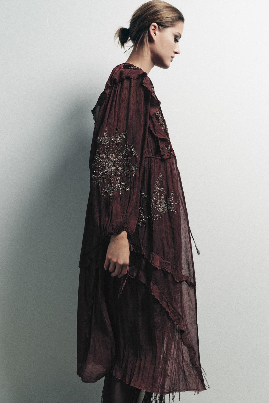 КОМБИНИРОВАННЫЙ ТОП ИЗ ЖОРЖЕТА С ПАЙЕТКАМИ