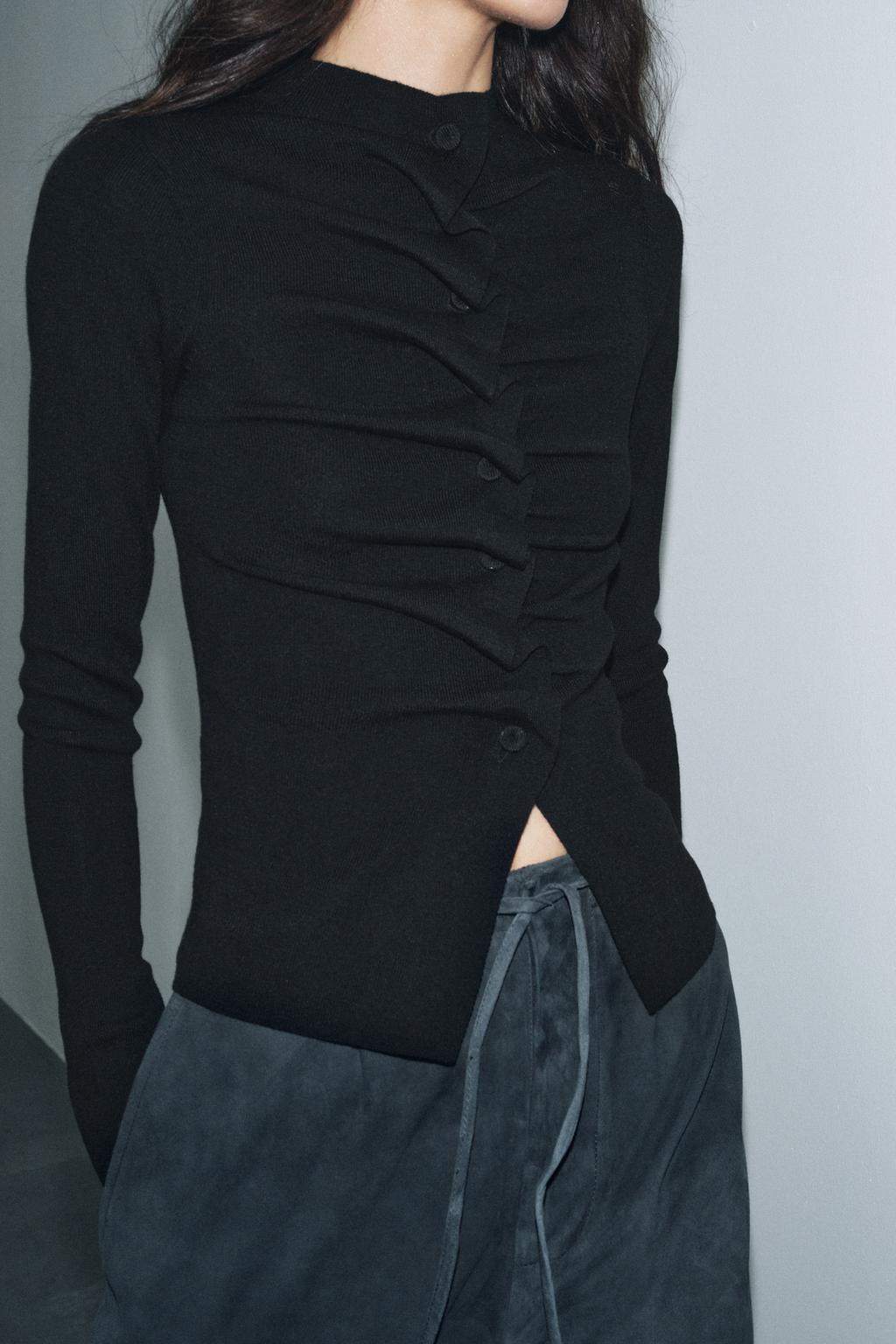 ДРАПИРОВАННЫЙ КАРДИГАН