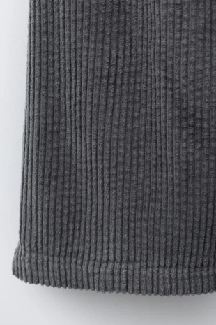 Вельветовые брюки с кружевом- Заказать в России