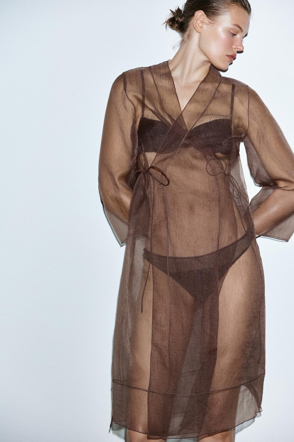 КИМОНО ИЗ ОРГАНЗЫ