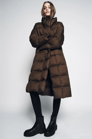 Водоотталкивающие кожаные ботинки на плоской подошве- Заказать в России