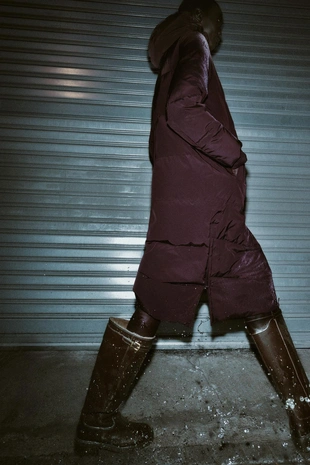 Кожаные сапоги с пряжкой и водоотталкивающим покрытием- Заказать в России