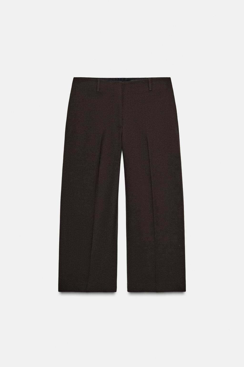 УКОРОЧЕННЫЕ БРЮКИ ПРЯМОГО КРОЯ — ZW COLLECTION