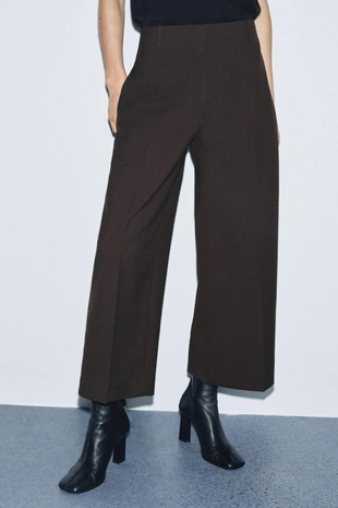 Укороченные брюки прямого кроя — ZW COLLECTION- Заказать в России