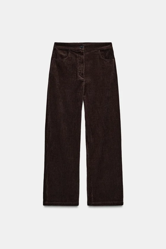 ВЕЛЬВЕТОВЫЕ БРЮКИ  — коллекция Zara «ZW»