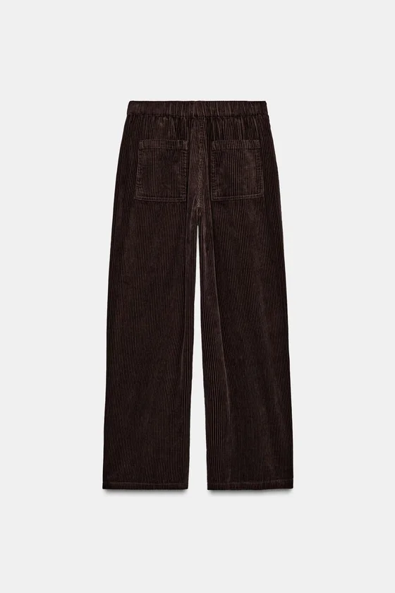 ВЕЛЬВЕТОВЫЕ БРЮКИ  — коллекция Zara «ZW»