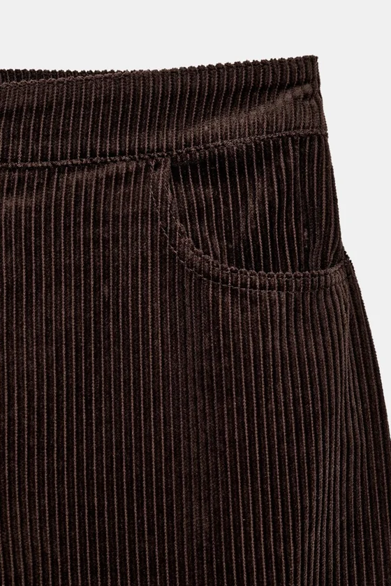 ВЕЛЬВЕТОВЫЕ БРЮКИ  — коллекция Zara «ZW»