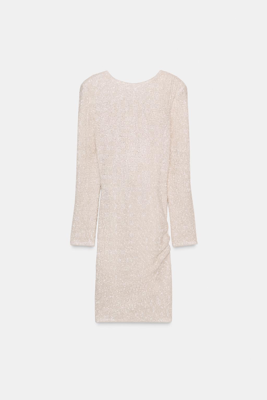 КОРОТКОЕ ПЛАТЬЕ С ПАЙЕТКАМИ — ZW COLLECTION