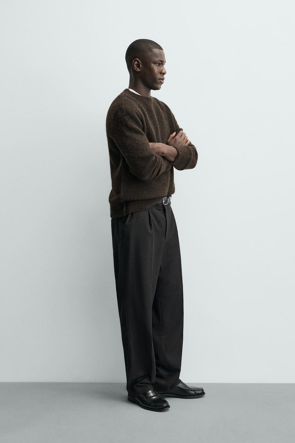 ФАКТУРНЫЙ СВИТЕР С ШЕРСТЬЮ