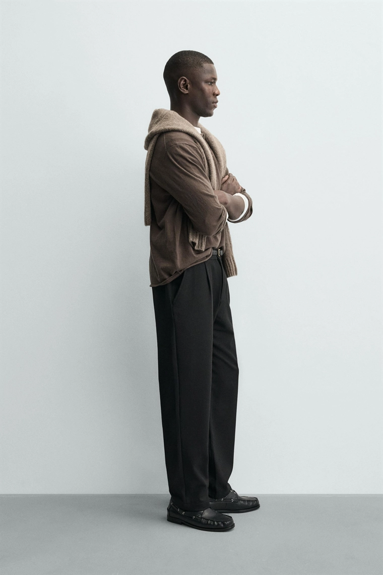 Комфортабельные брюки прямого кроя