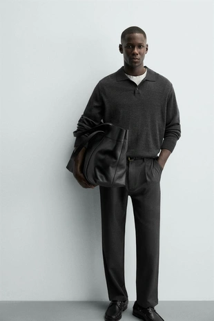 Брюки свободного кроя комфорт- Заказать в России