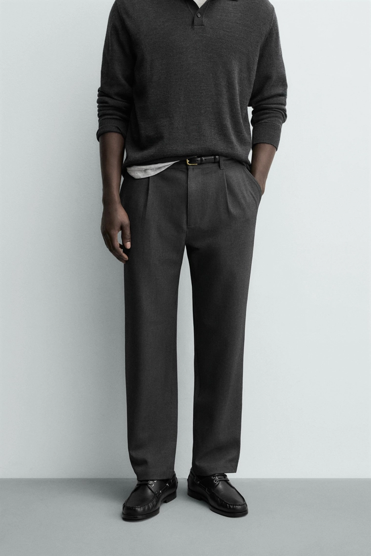 Удобные брюки прямого кроя