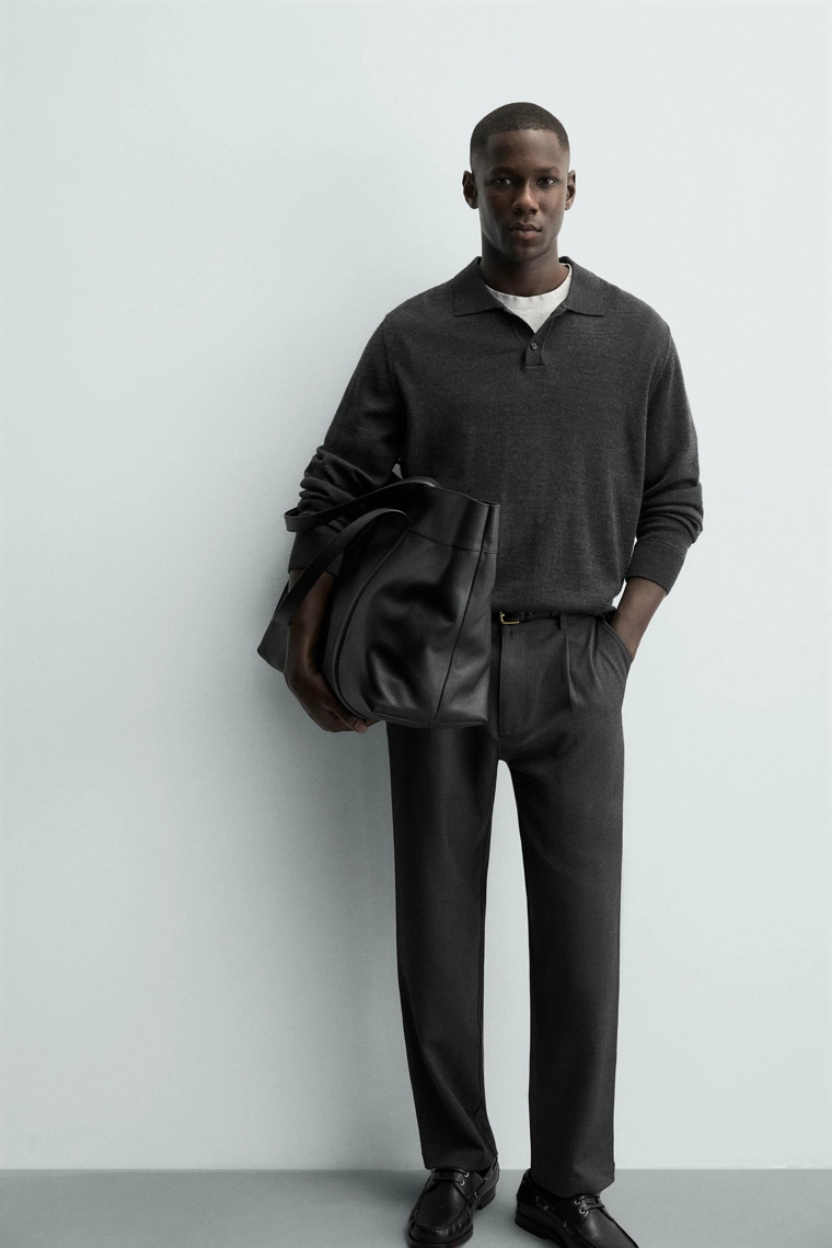 Удобные брюки прямого кроя