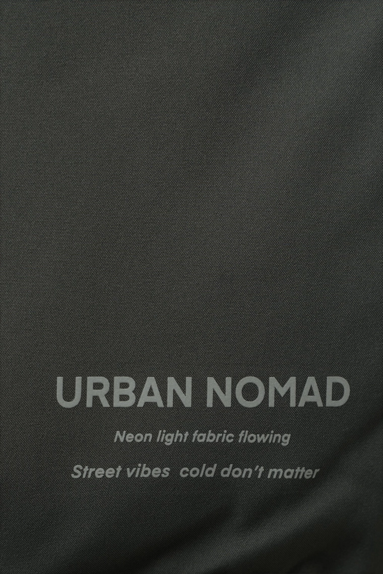 Пуховик с марлевым наполнителем 50% пуха и 50% перьев с этикеткой