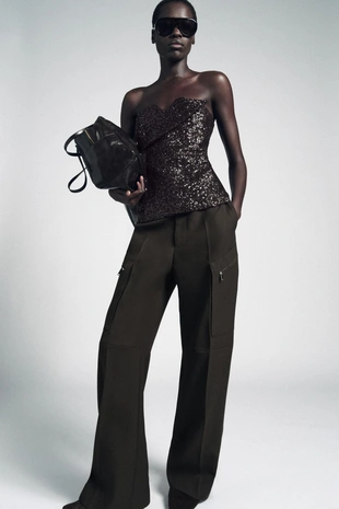 Топ-бюстье с пайетками — ZW COLLECTION LIMITED EDITION- Заказать в России