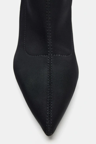 Ботильоны на высоком каблуке с пряжкой- Заказать в России