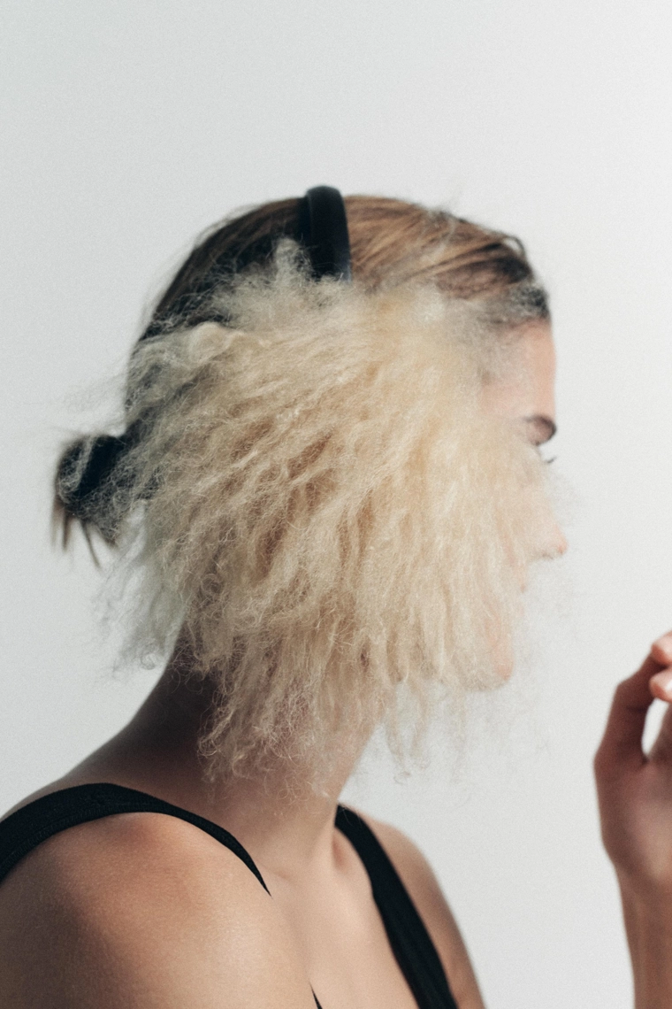 Повязка для ушей из 100% овечьей кожи