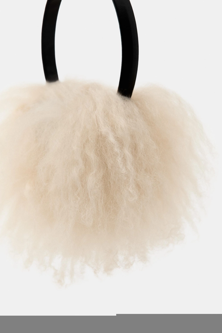 Повязка для ушей из 100% овечьей кожи