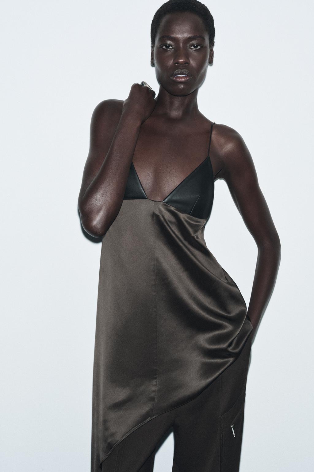 КОМБИНИРОВАННЫЙ АСИММЕТРИЧНЫЙ ТОП — ZW COLLECTION