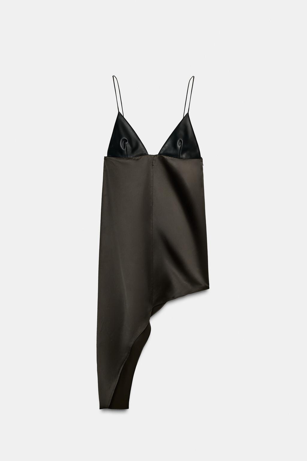 КОМБИНИРОВАННЫЙ АСИММЕТРИЧНЫЙ ТОП — ZW COLLECTION