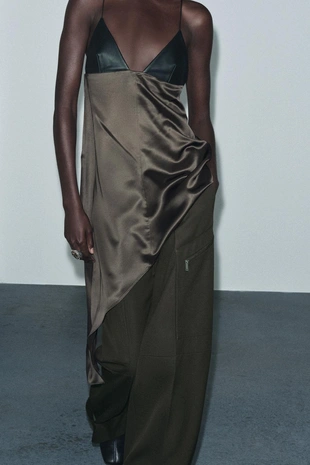 Комбинированный асимметричный топ — ZW COLLECTION- Заказать в России