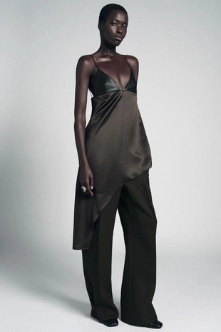 Комбинированный асимметричный топ — ZW COLLECTION- Заказать в России