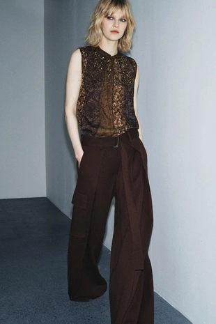 Топ в стиле пэчворк — ZW COLLECTION- Заказать в России