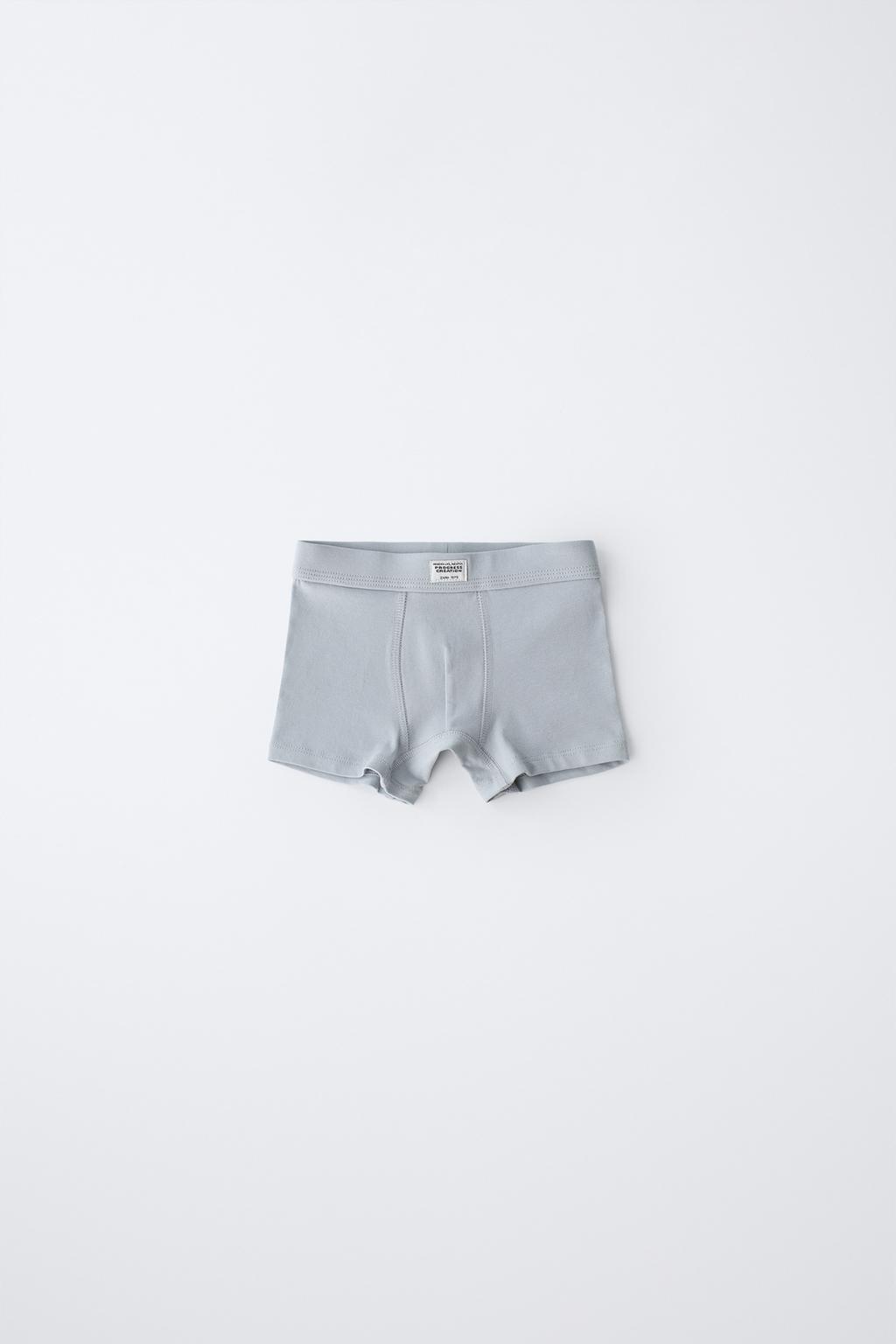 2-6 ЛЕТ/НАБОР ИЗ ПЯТИ ТРУСОВ-БОКСЕРОВ С ЛОГОТИПОМ