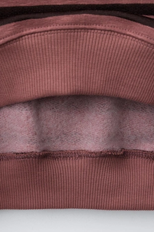 Толстовка в полоску с надписью- Заказать в России