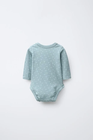 Набор из трех боди-кимоно со звездами- Заказать в России