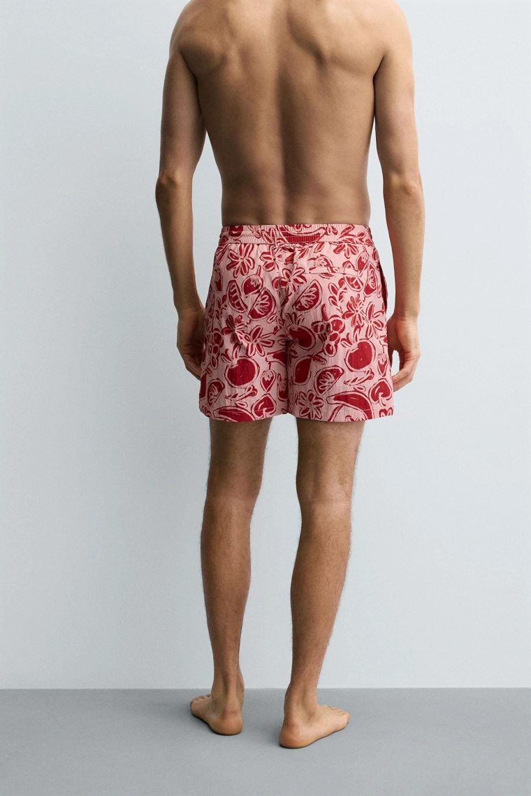 Плавки с фруктовым принтом ⅞