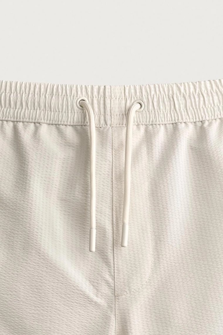 Полупрозрачные плавки из технической ткани средней длины zara