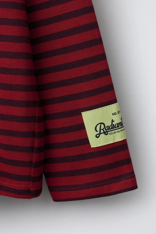 Лонгслив в полоску с надписью- Заказать в России