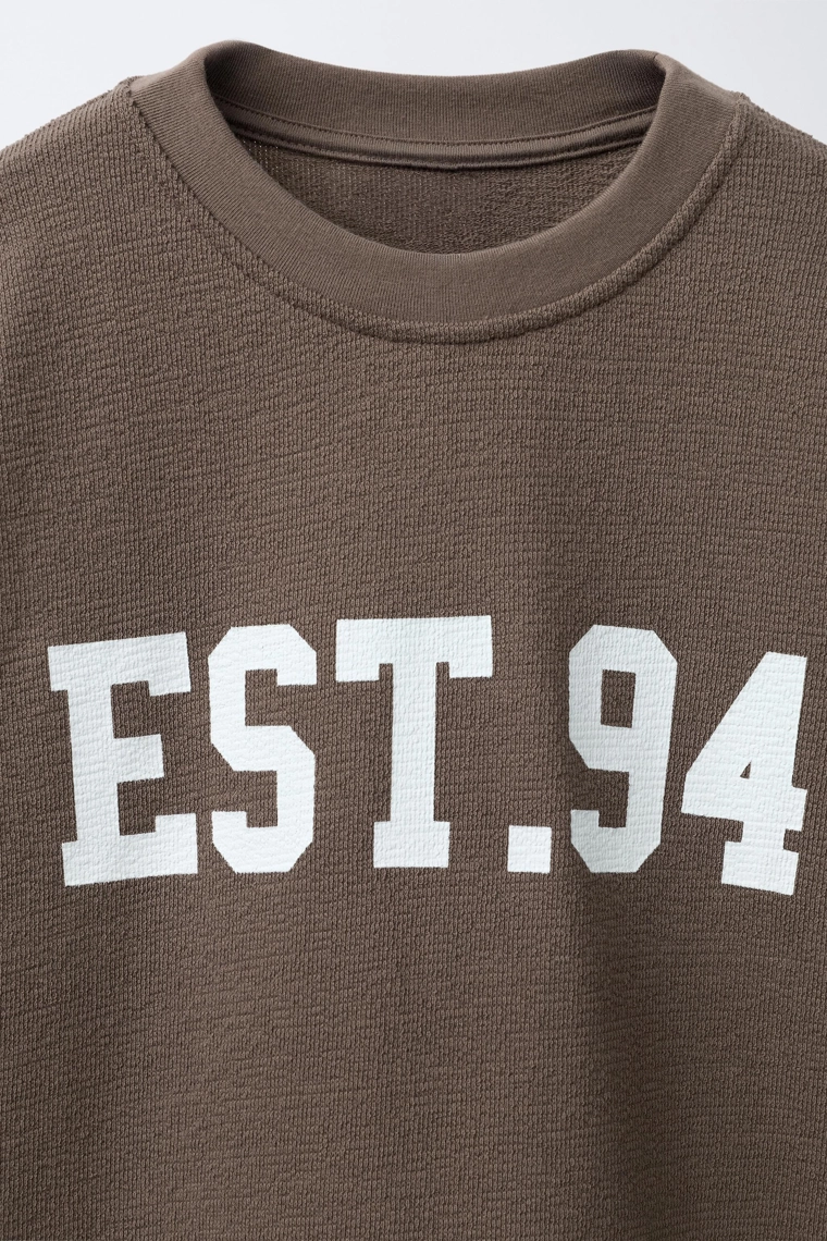 Футболка с принтом номера