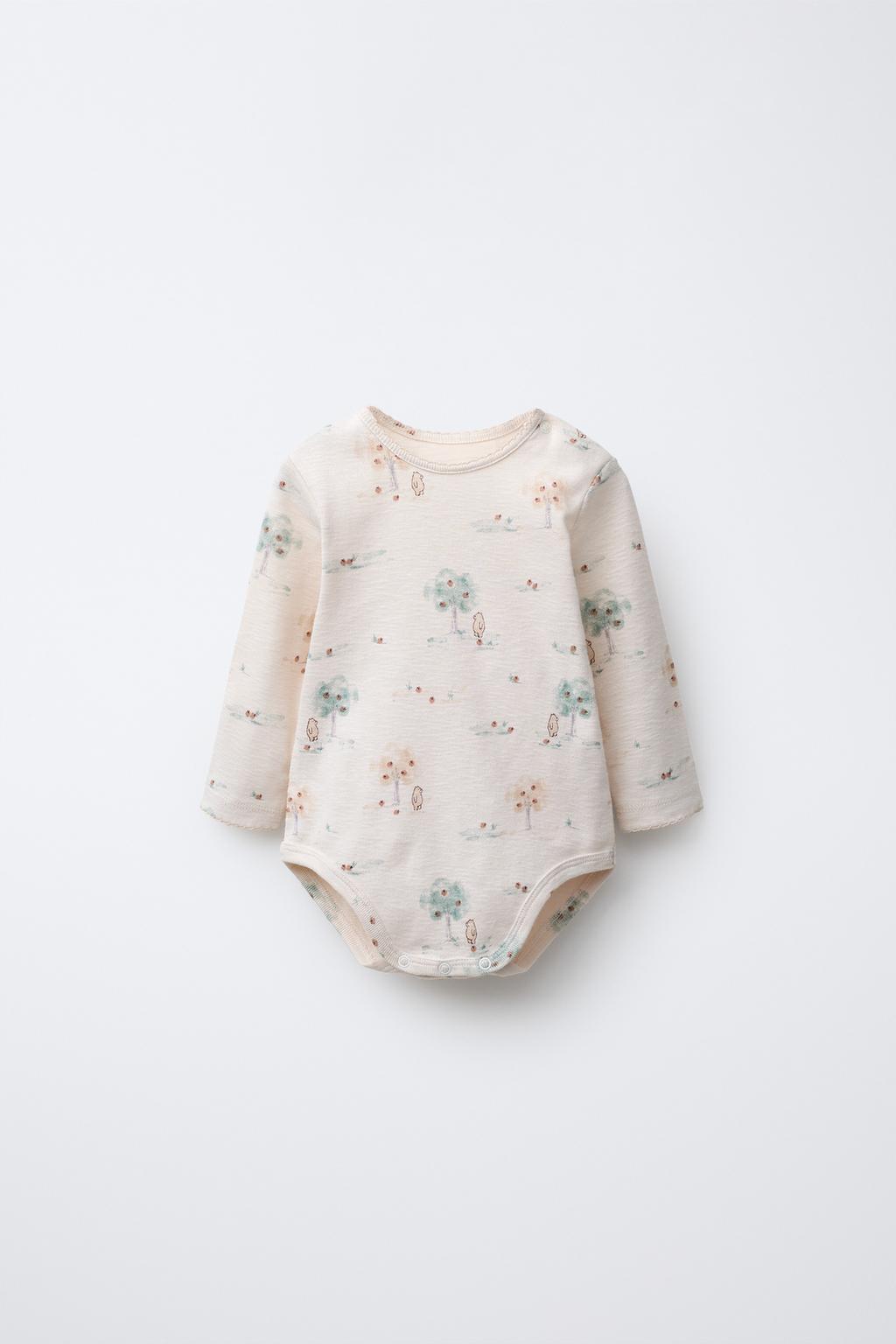 БОДИ С ПРИНТОМ «ЛЕС»