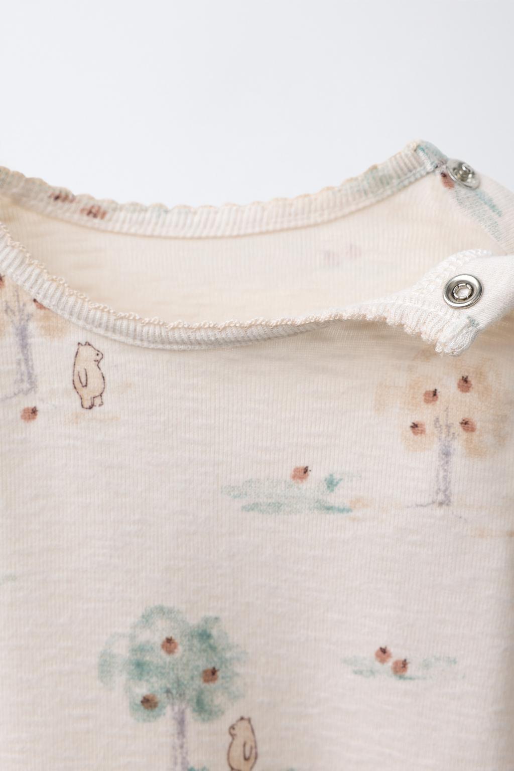 БОДИ С ПРИНТОМ «ЛЕС»