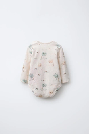 Боди с принтом «лес»- Заказать в России