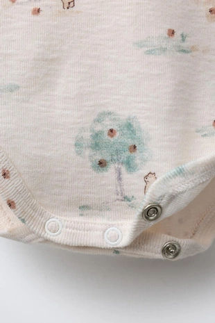 Боди с принтом «лес»- Заказать в России