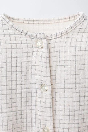 Боди из бамбука в клетку- Заказать в России