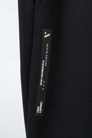 Спортивные брюки из ткани интерлок- Заказать в России