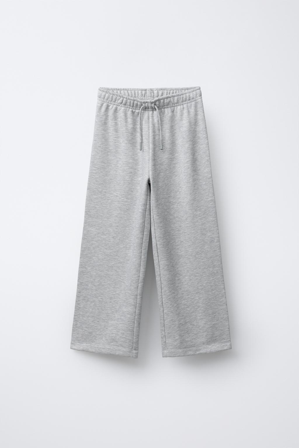 БРЮКИ WIDE LEG ИЗ МЯГКОЙ ТКАНИ