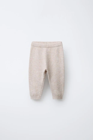 Трикотажные легинсы с карманом и этикеткой с ежиком- Заказать в России