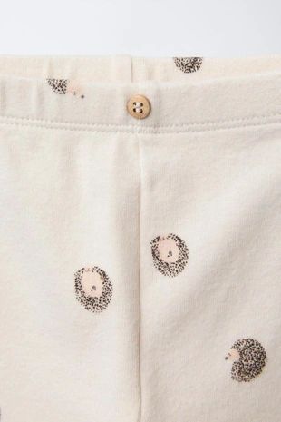 Тёплые легинсы «ежики»- Заказать в России