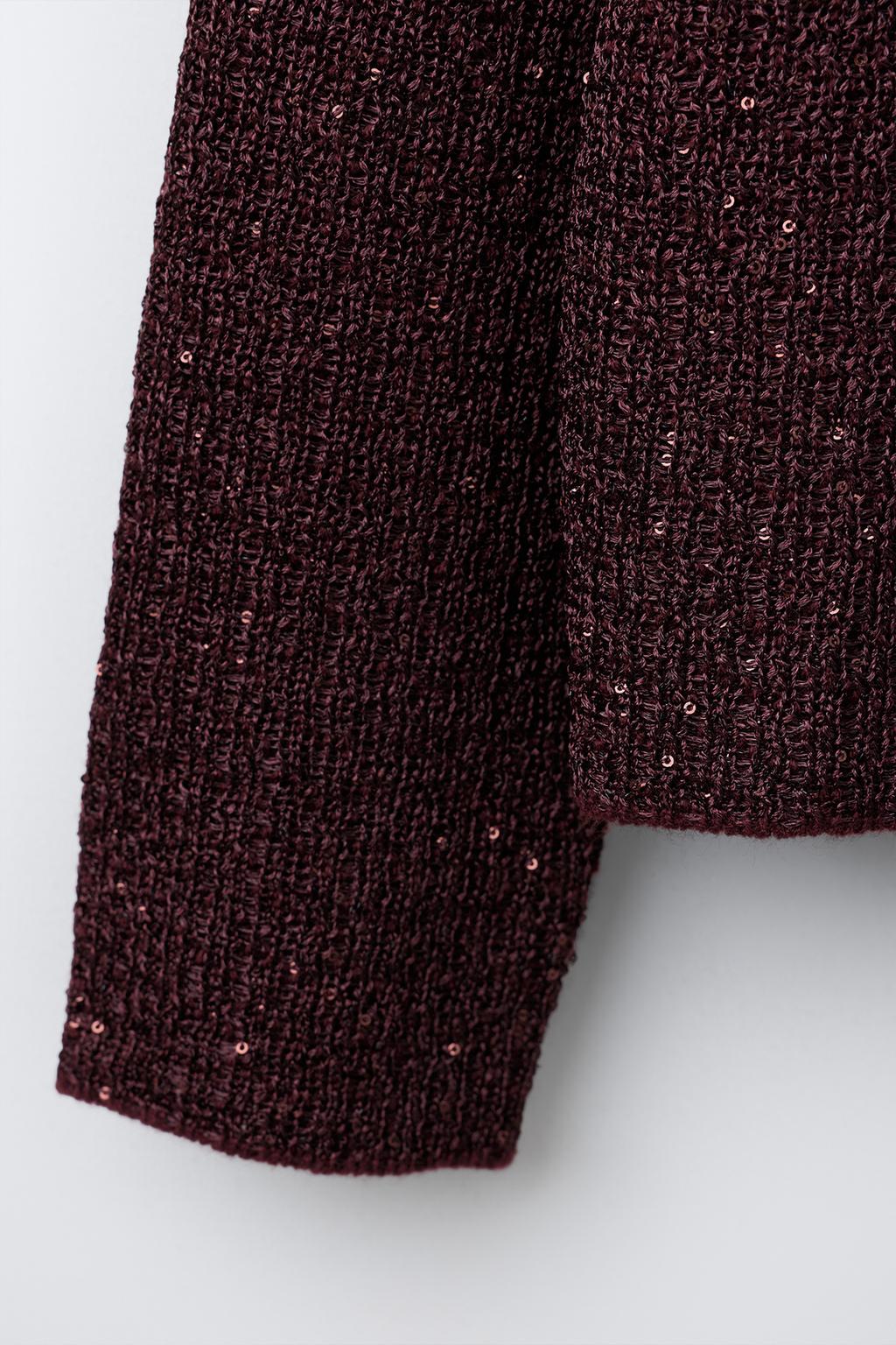 СВИТЕР С ПАЙЕТКАМИ