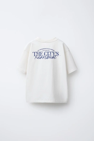 Футболка с текстовым принтом- Заказать в России