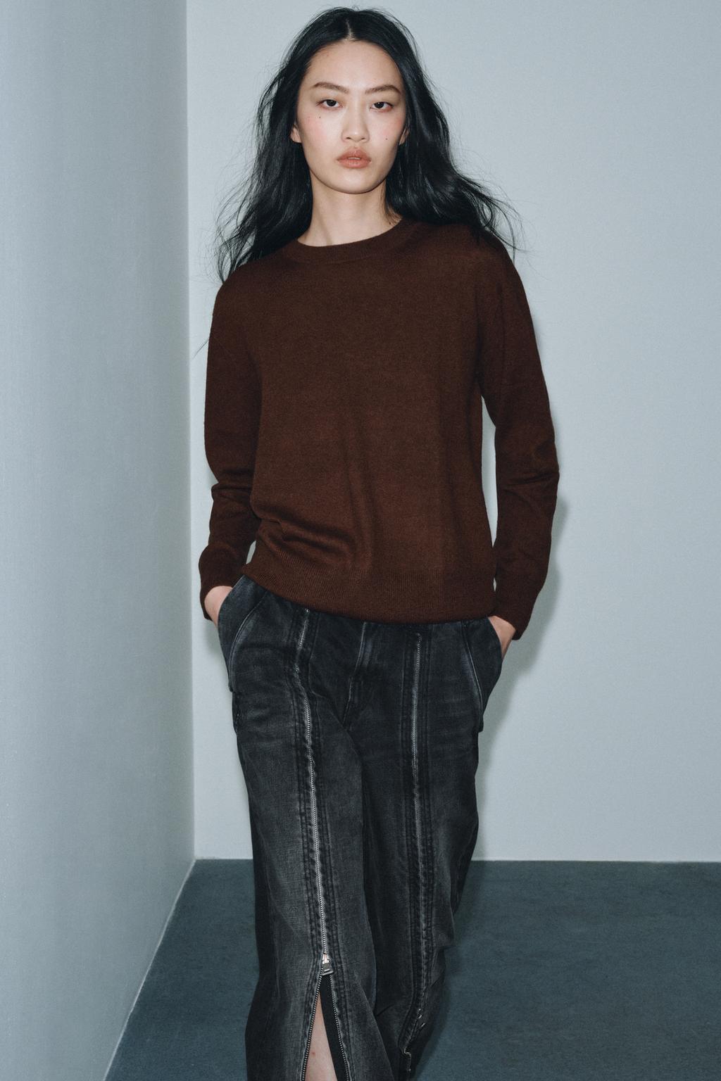 СВИТЕР ИЗ 100% ОЧЕНЬ МЯГКОЙ ШЕРСТИ