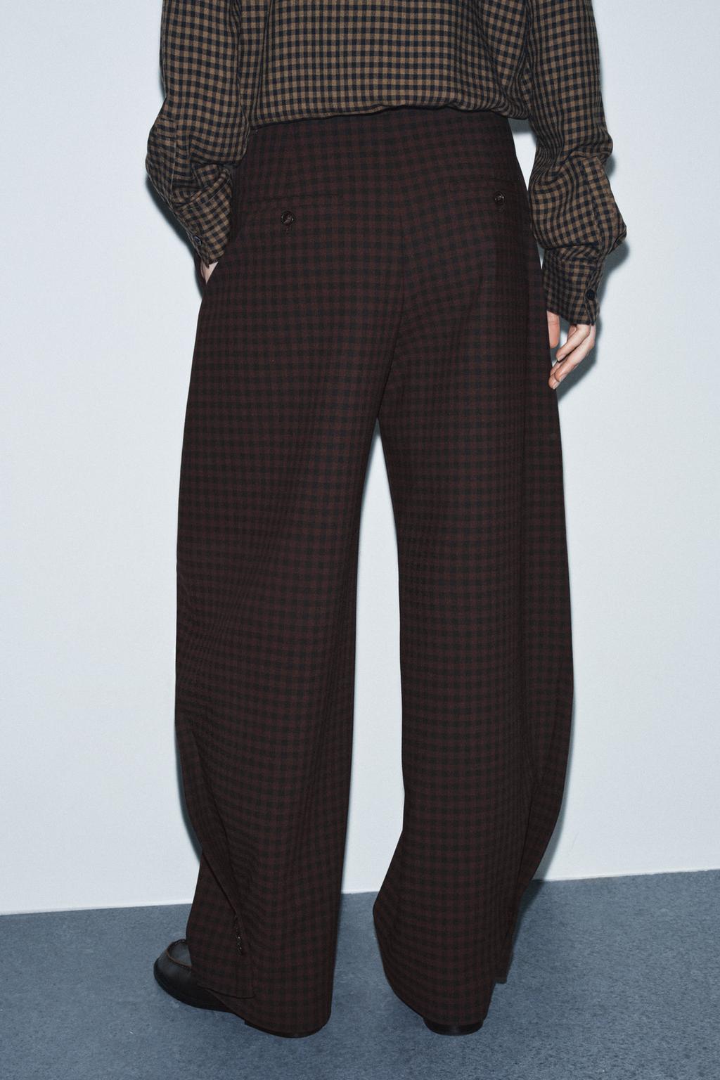 БРЮКИ BALLOON С ПУГОВИЦАМИ — ZW COLLECTION