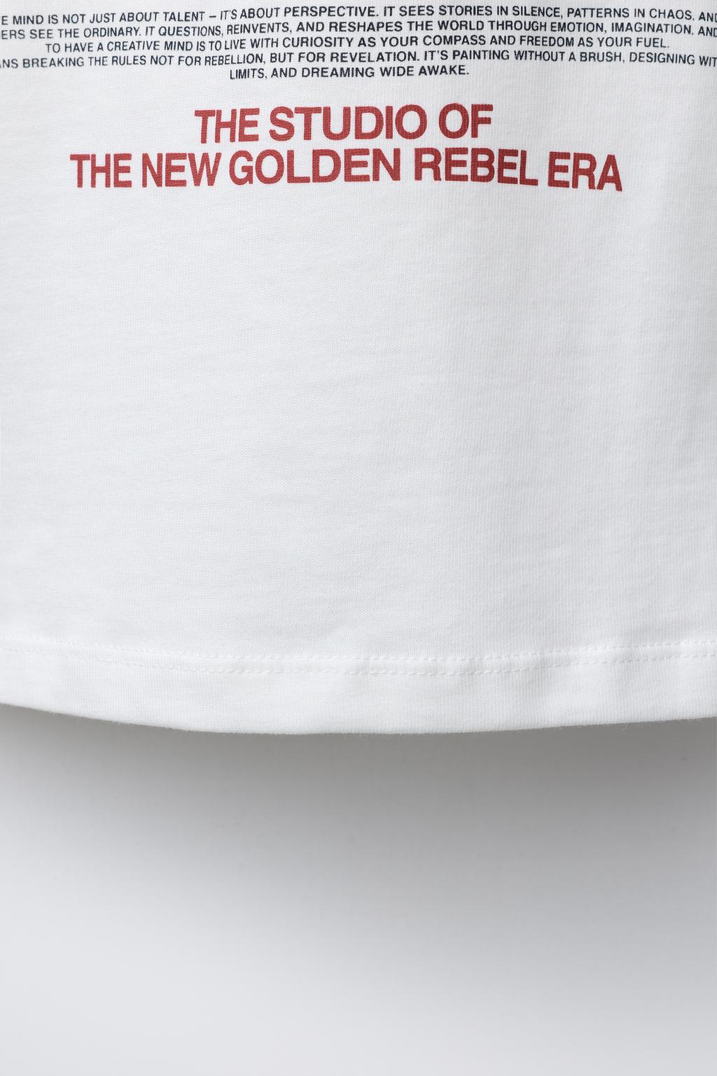 ФУТБОЛКА С ПРИНТОМ В ВИДЕ БРЕЛКА