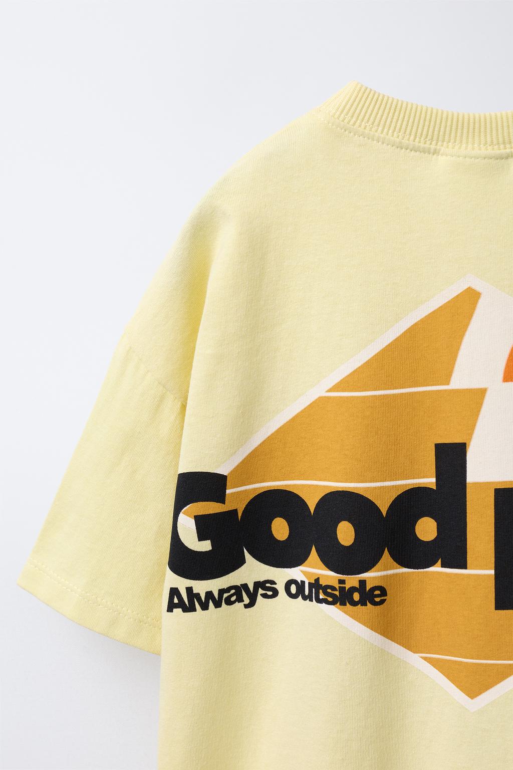 ФУТБОЛКА С НАШИВКОЙ И ПРИНТОМ