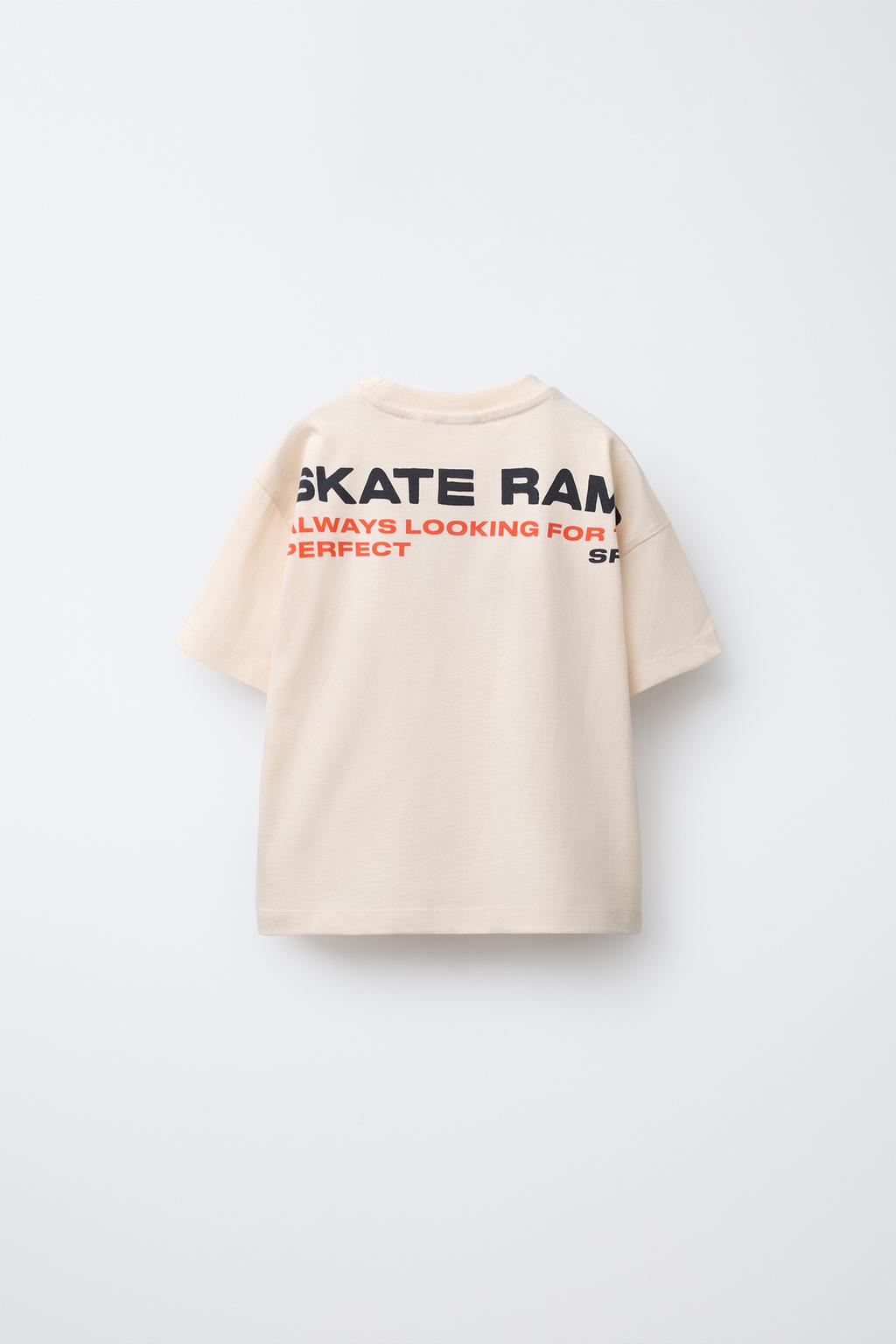 ФУТБОЛКА С ПРИНТОМ «СКЕЙТ»